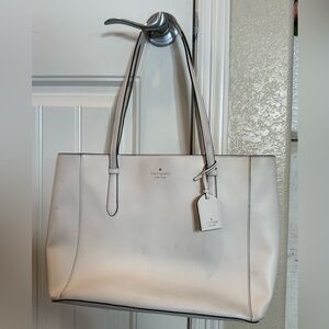 Kate Spade ivory medium tote
